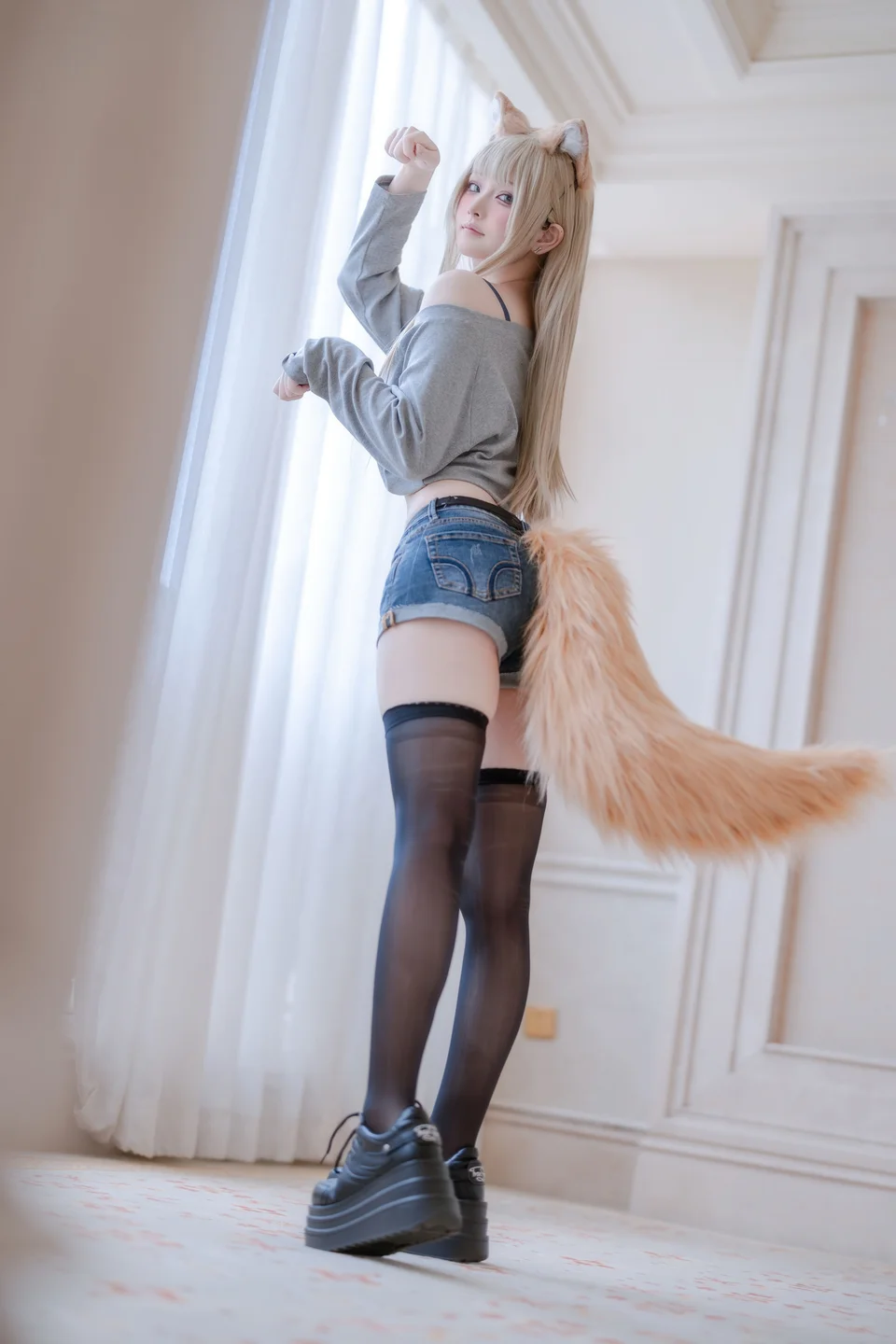 屿鱼 - 黄豆粉 T1 [54P-391MB] tg@simisebaisi 【丝足阁】010.webp